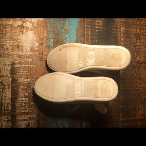 Rose gold glitter high tops